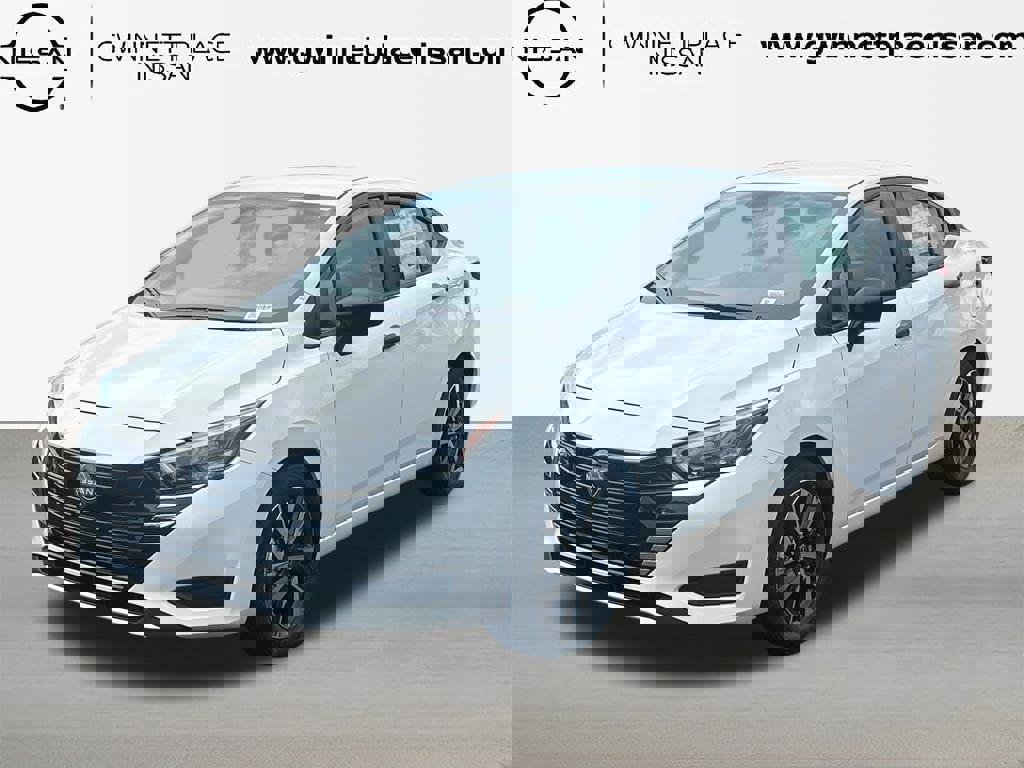 New 2025 Nissan Versa S w/ S Plus Package