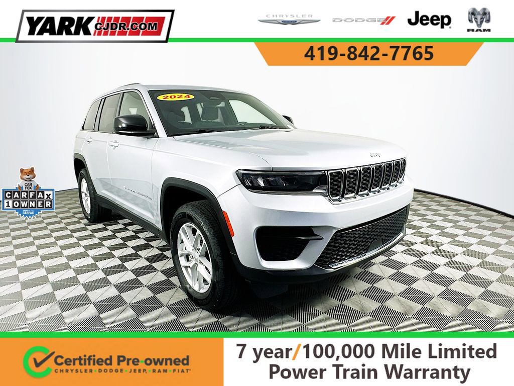 Certified 2024 Jeep Grand Cherokee Laredo X w/ Luxury Tech Group I