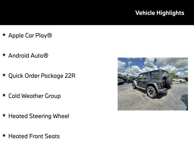 Used 2021 Jeep Wrangler Unlimited Rubicon w/ Cold Weather Group AWD/4WD image 5