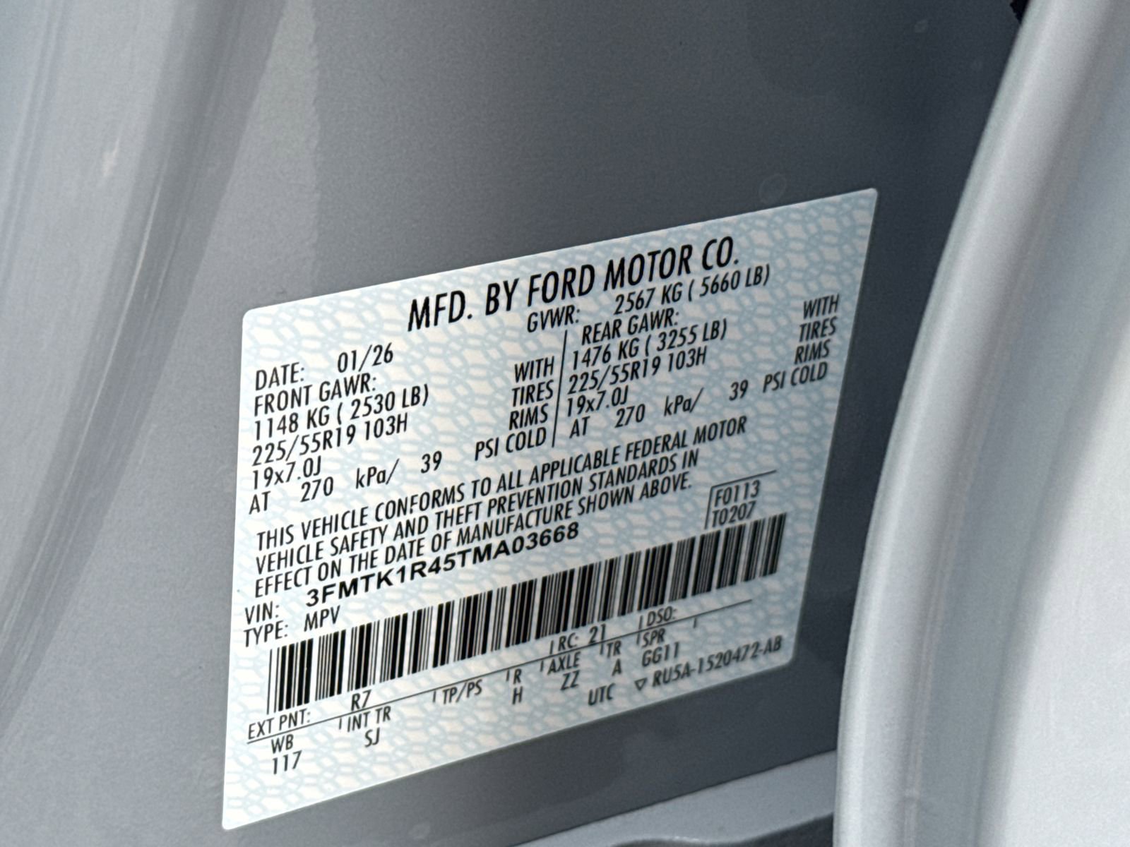 New 2026 Ford Mustang Mach-E Select w/ Comfort Package RWD image 31
