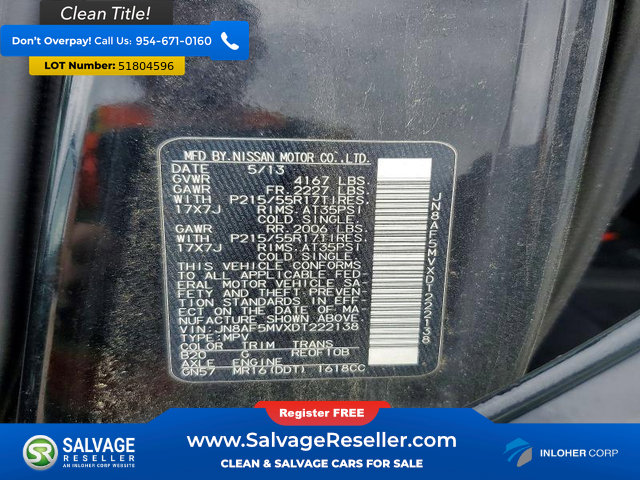 Used 2013 Nissan Juke SV AWD/4WD image 16