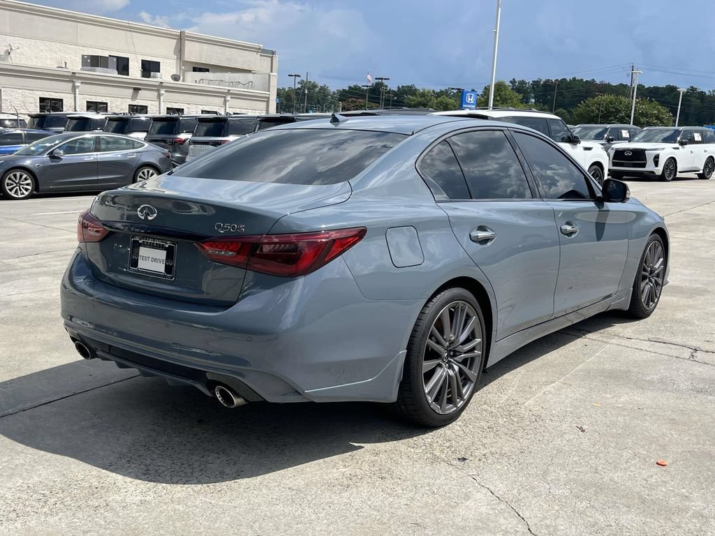 Used 2023 INFINITI Q50 Red Sport 400 RWD image 3