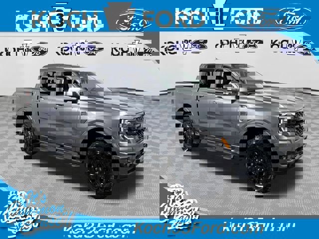 New 2025 Ford Ranger Lariat w/ Black Appearance Package 360° Tour
