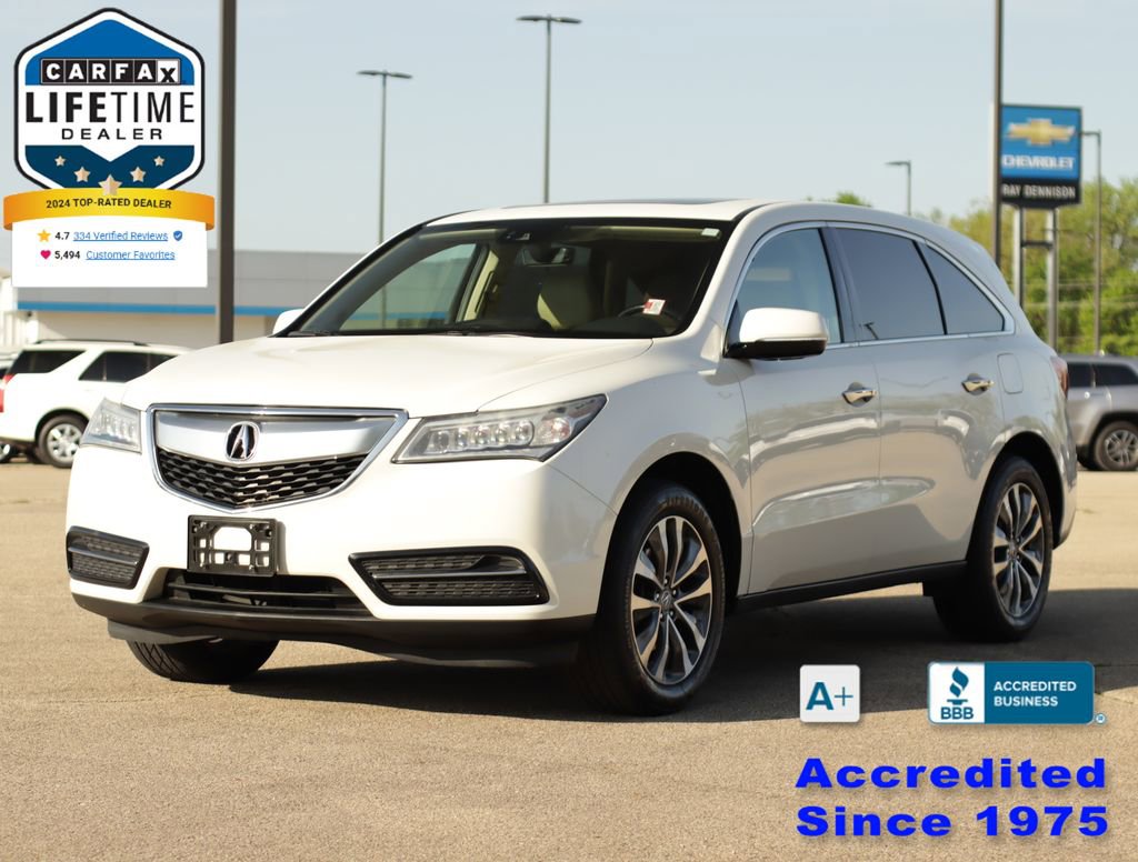 Used 2016 Acura MDX SH-AWD w/ Technology Package image 3