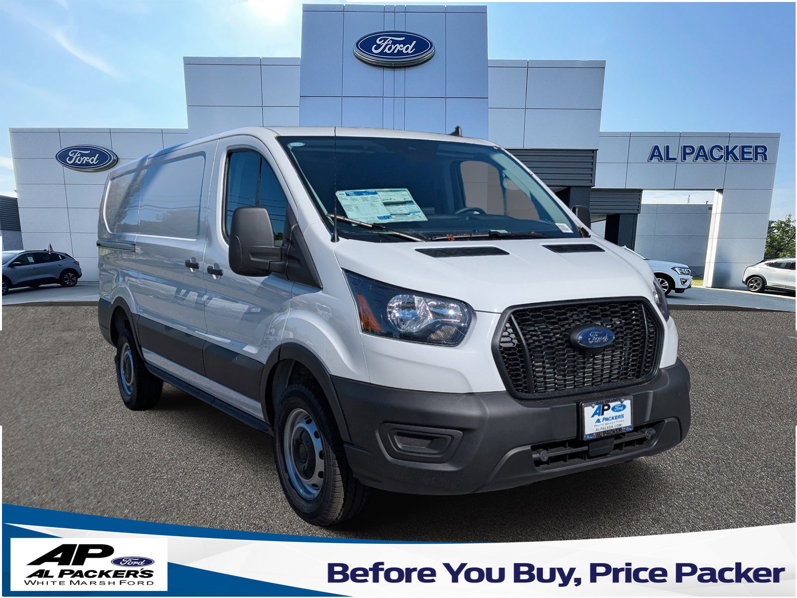 New 2025 Ford Transit 250 Low Roof w/ Load Area Protection Package