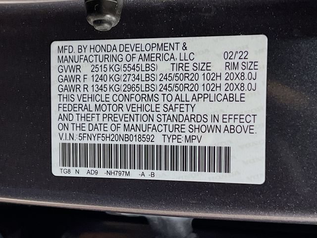 Used 2022 Honda Pilot Special Edition image 34