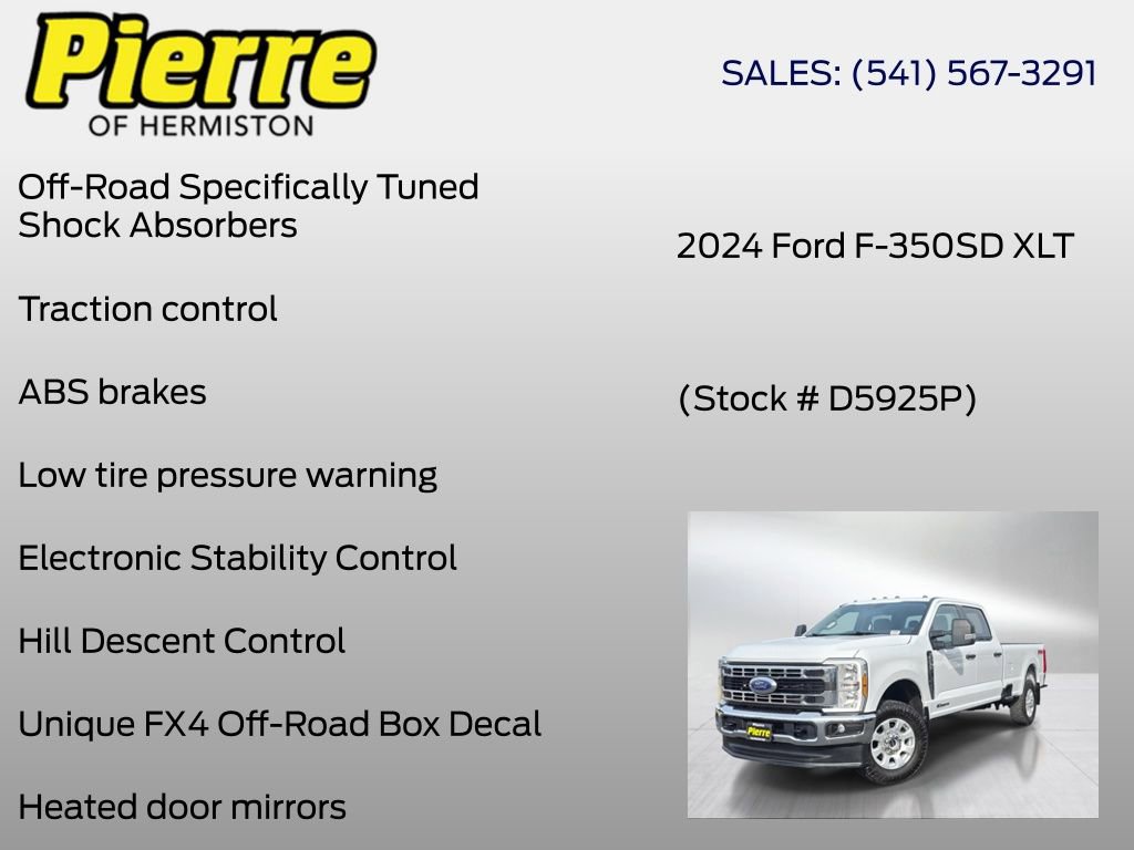 Used 2024 Ford F350 XLT w/ FX4 Off-Road Package AWD/4WD image 12