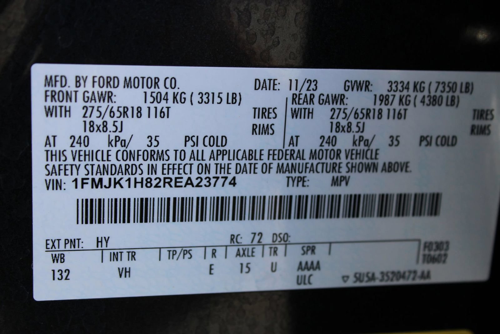 Used 2024 Ford Expedition Max XLT RWD image 8