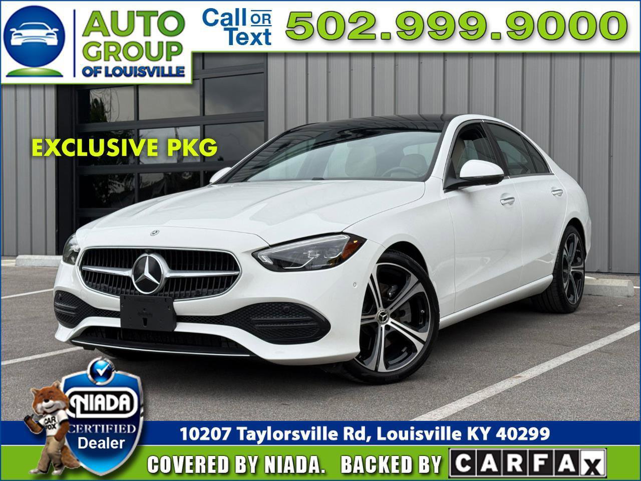Used 2025 Mercedes-Benz C 300 Sedan w/ Exclusive Trim Package image 1