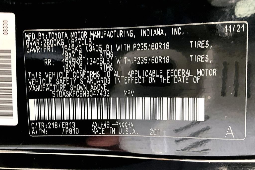 Used 2022 Toyota Sienna XLE Woodland Edition AWD/4WD image 33