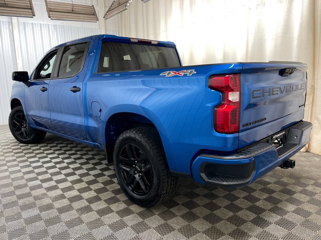 Certified 2023 Chevrolet Silverado 1500 Custom w/ 2.7L Blackout Package AWD/4WD image 13