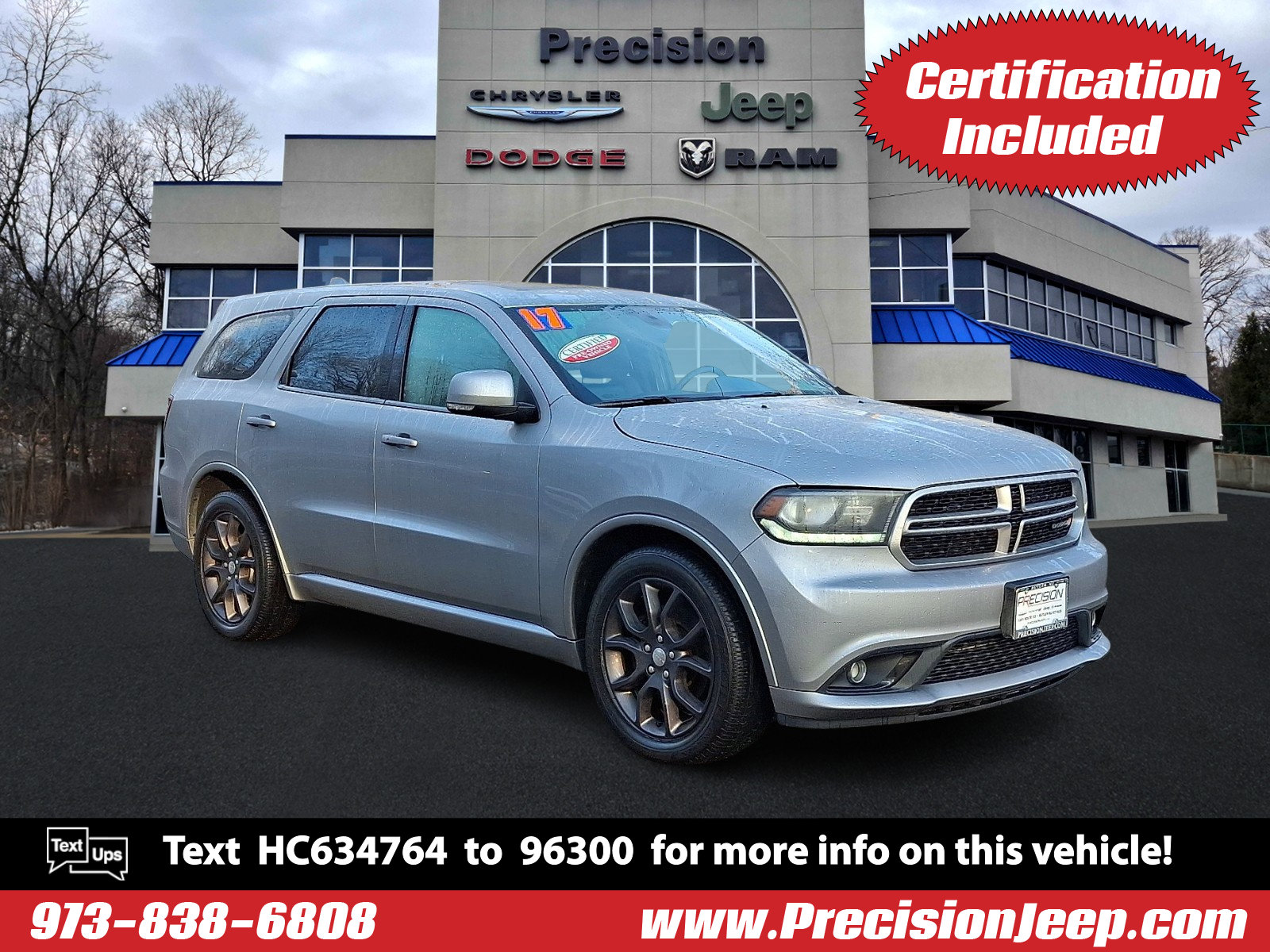 Certified 2017 Dodge Durango R/T image 1