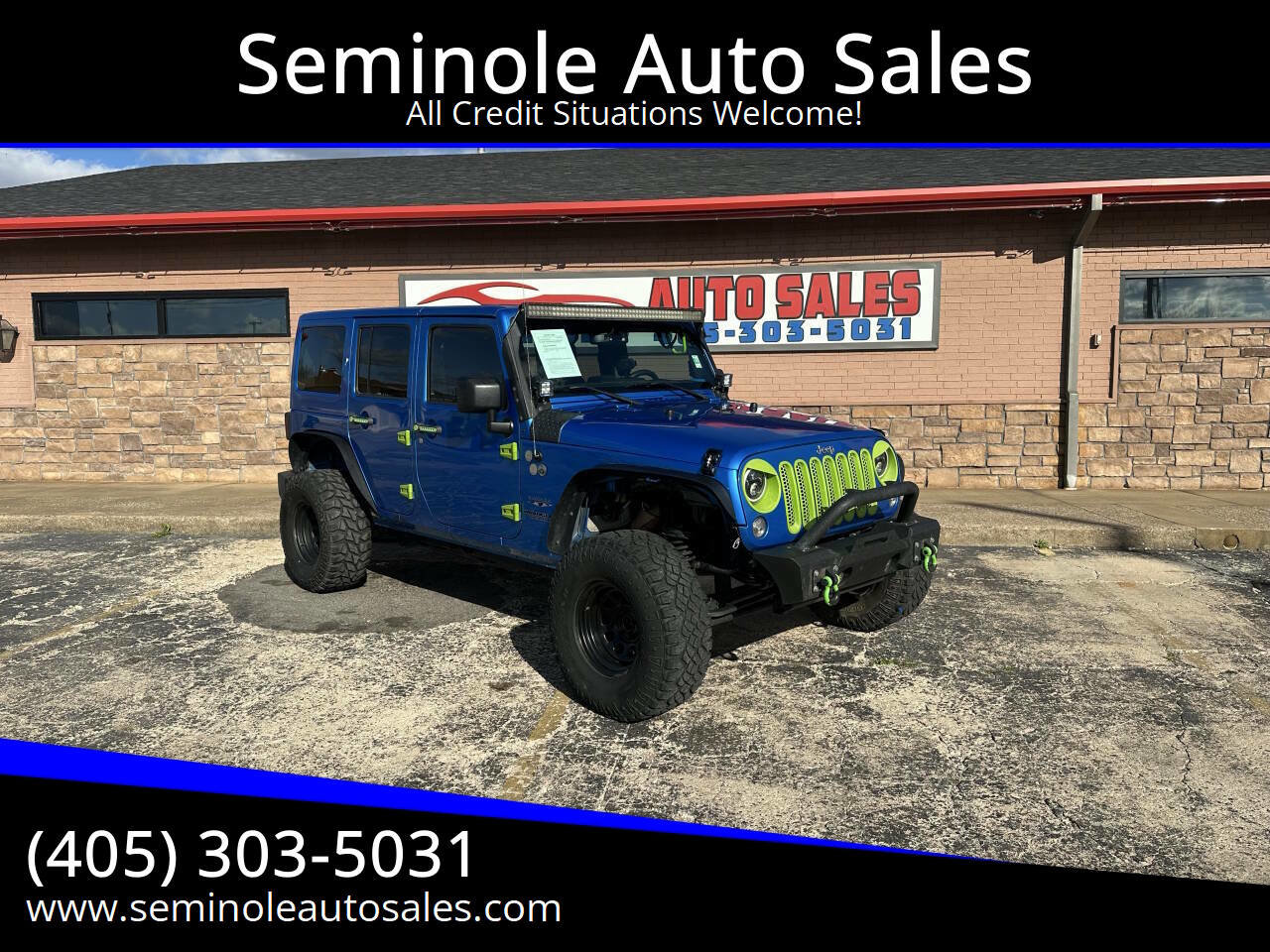 Used 2015 Jeep Wrangler Unlimited Sahara w/ Max Tow Package image 1
