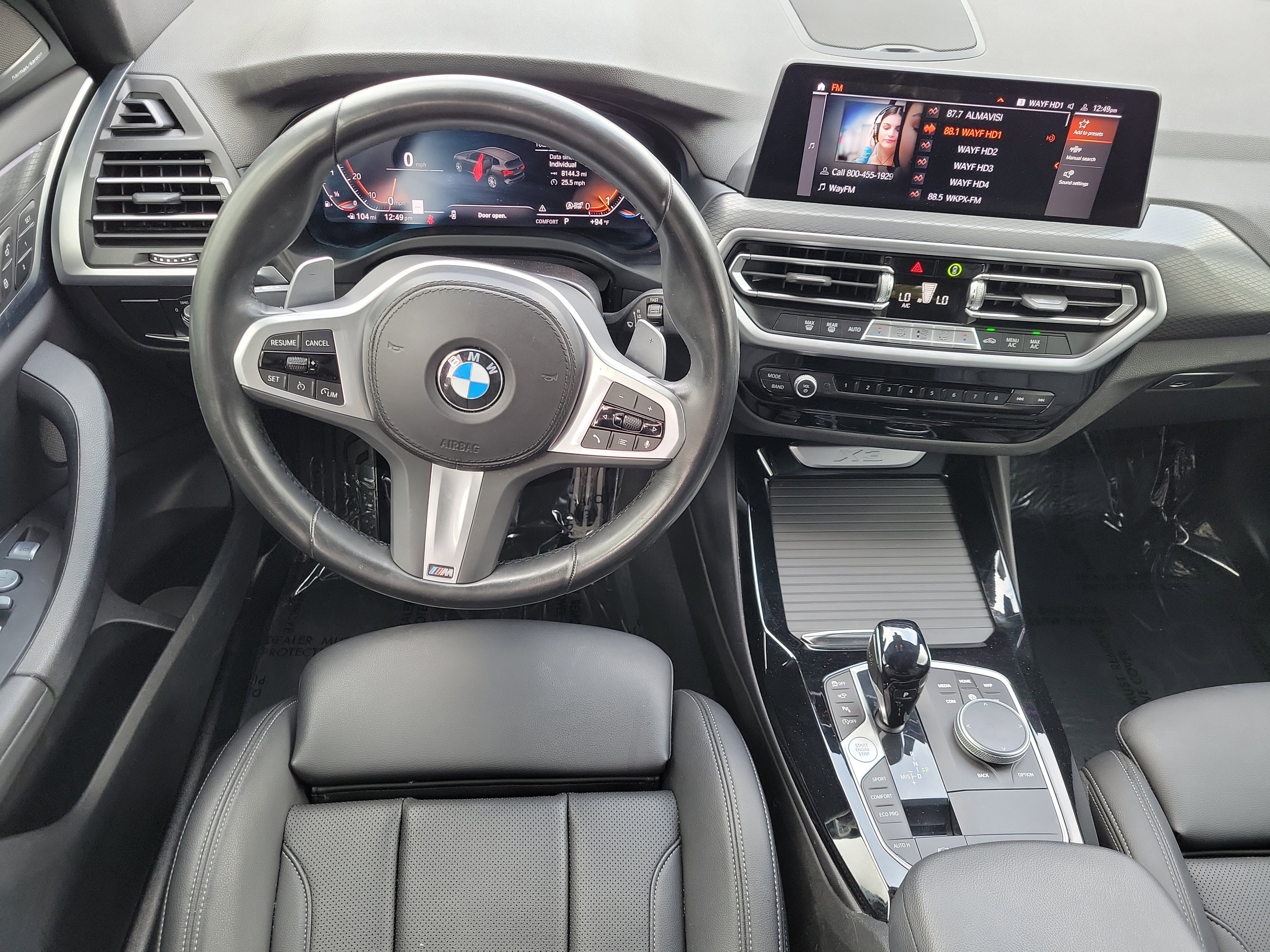 Certified 2024 BMW X3 sDrive30i w/ M Sport Package RWD image 11