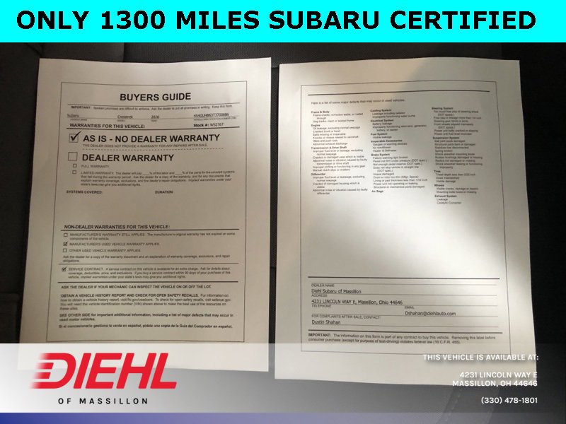 Used 2026 Subaru Crosstrek 2.5i w/ Popular Package #1A image 29