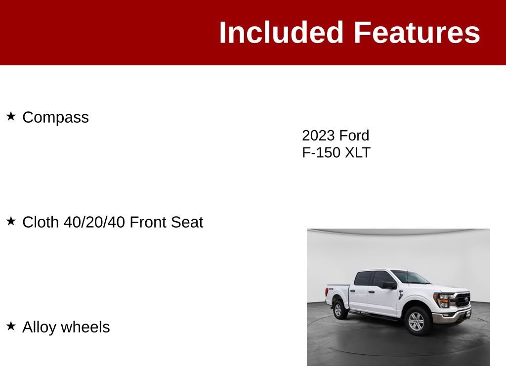 Used 2023 Ford F150 XLT AWD/4WD image 4