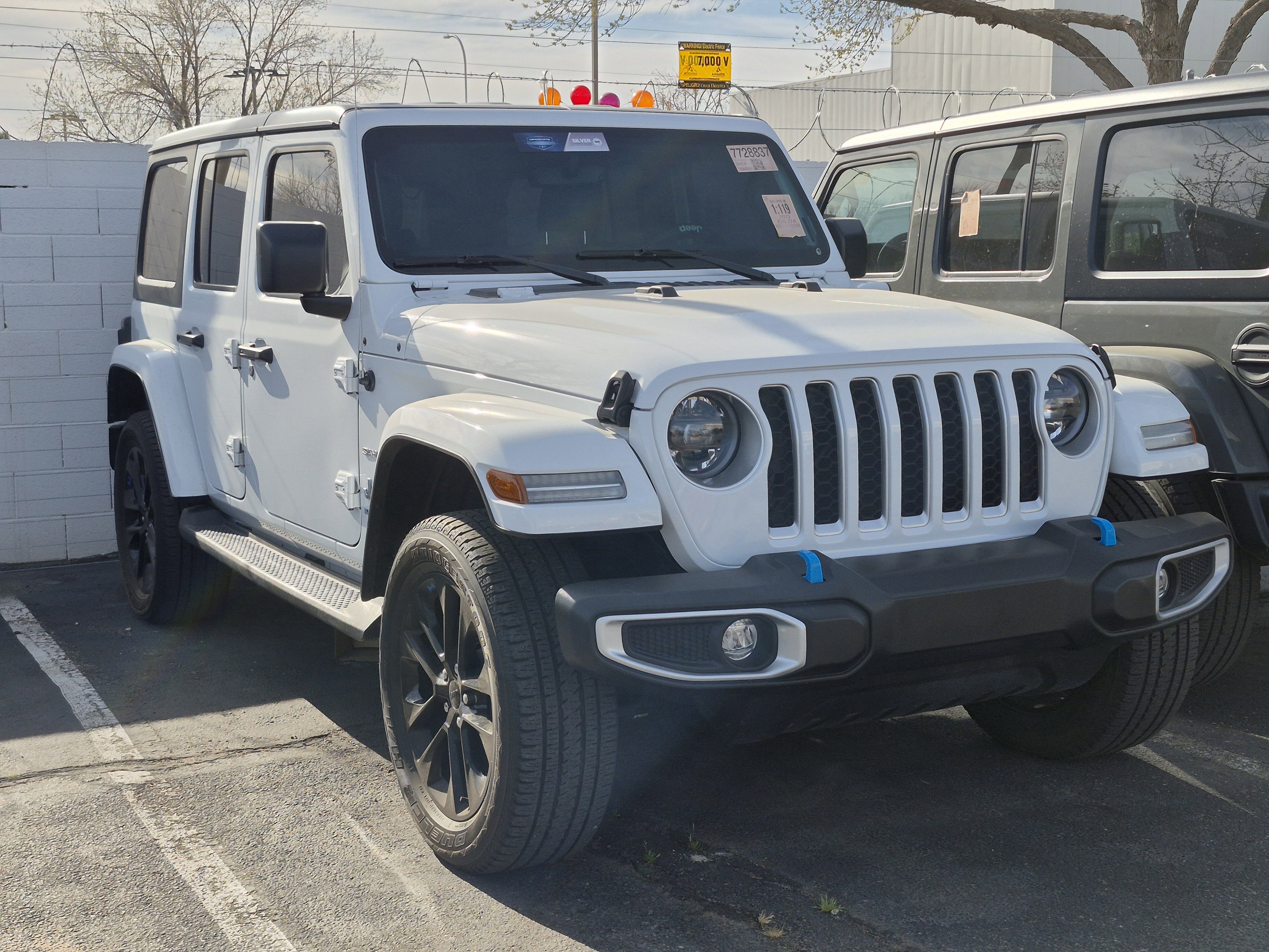 Used 2023 Jeep Wrangler Sahara 4xe image 3