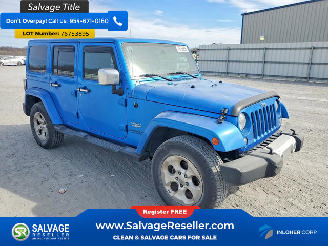 Used 2015 Jeep Wrangler Unlimited Sahara image 5