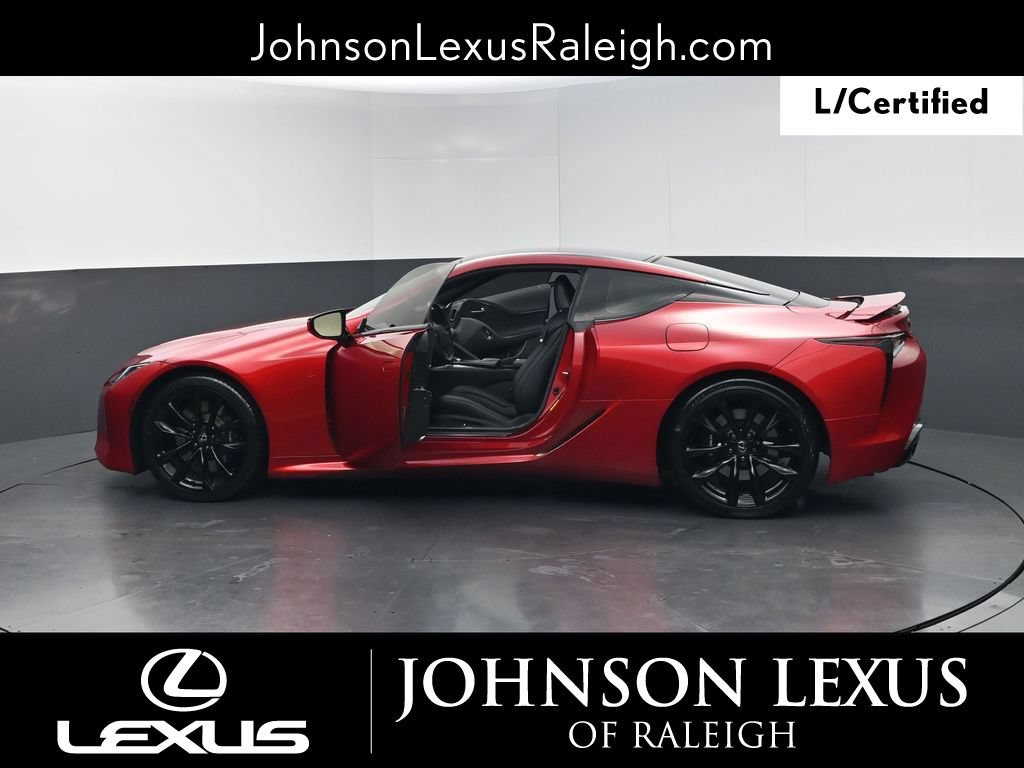Certified 2022 Lexus LC 500 Coupe w/ Dynamic Handling Package RWD image 34