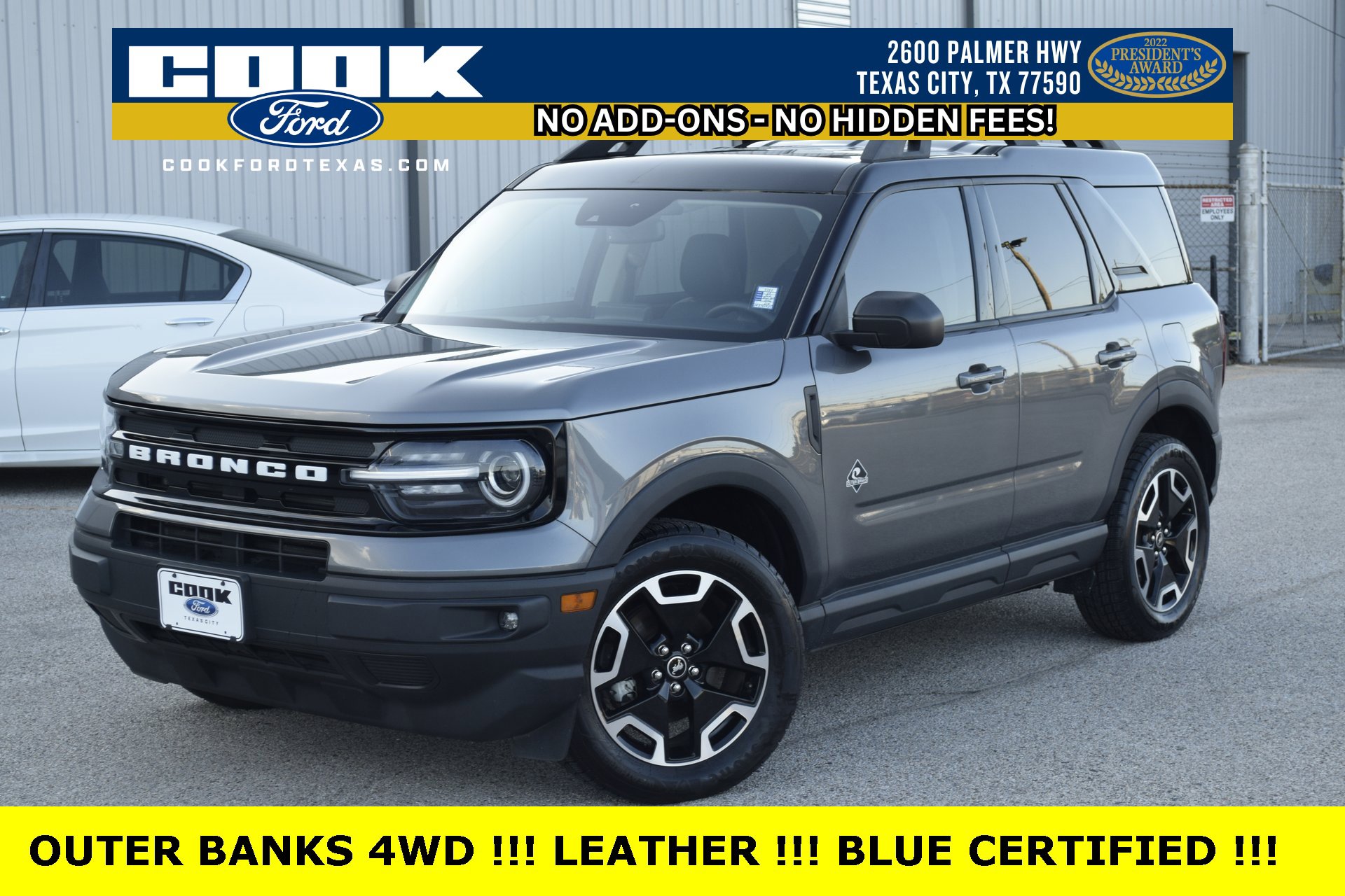 Certified 2023 Ford Bronco Sport Outer Banks