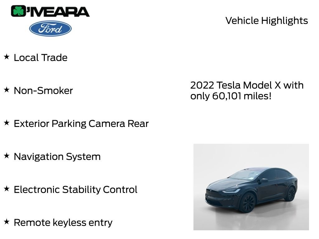 Used 2022 Tesla Model X Plaid AWD/4WD image 7