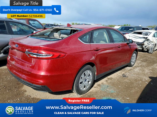 Used 2020 Ford Fusion S FWD image 4