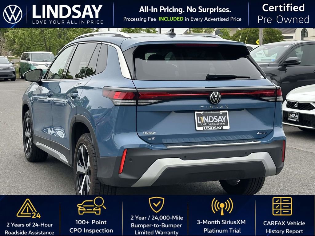 Used 2025 Volkswagen Tiguan SE AWD/4WD image 5