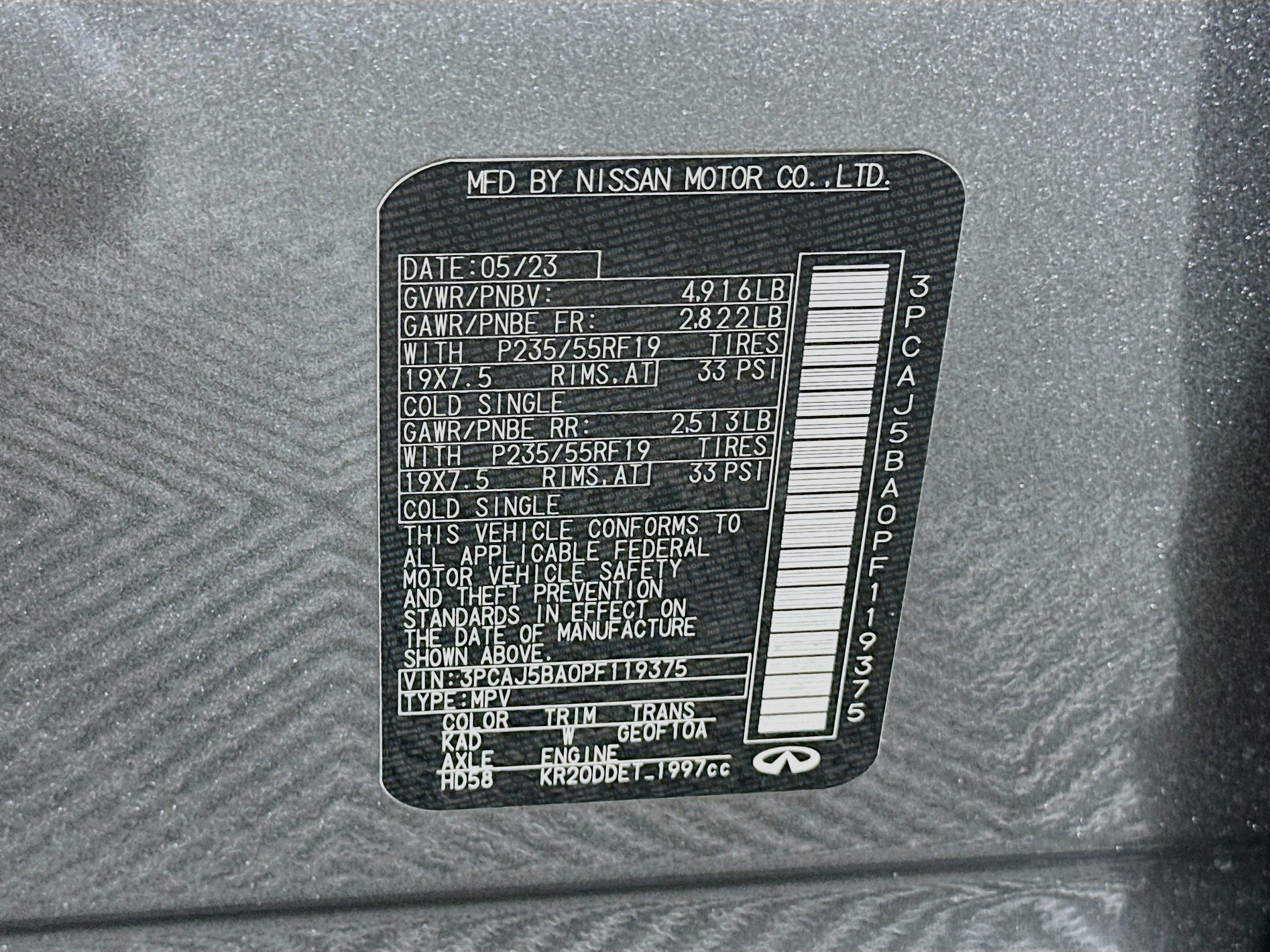 Used 2023 INFINITI QX50 Luxe FWD image 12