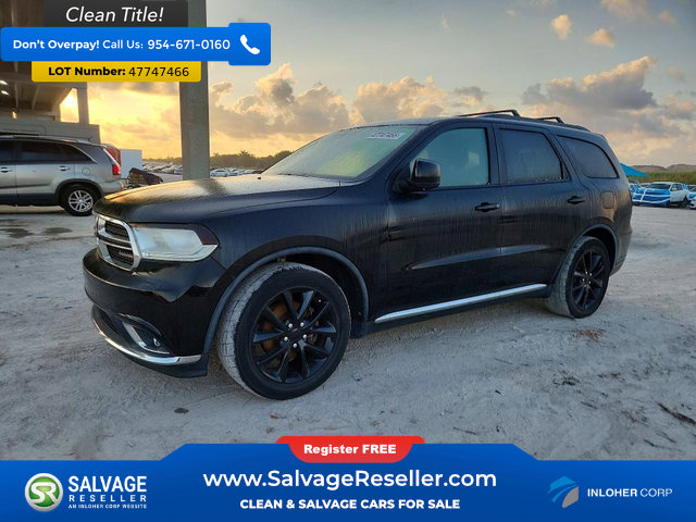 Used 2017 Dodge Durango SXT w/ Quick Order Package 23B