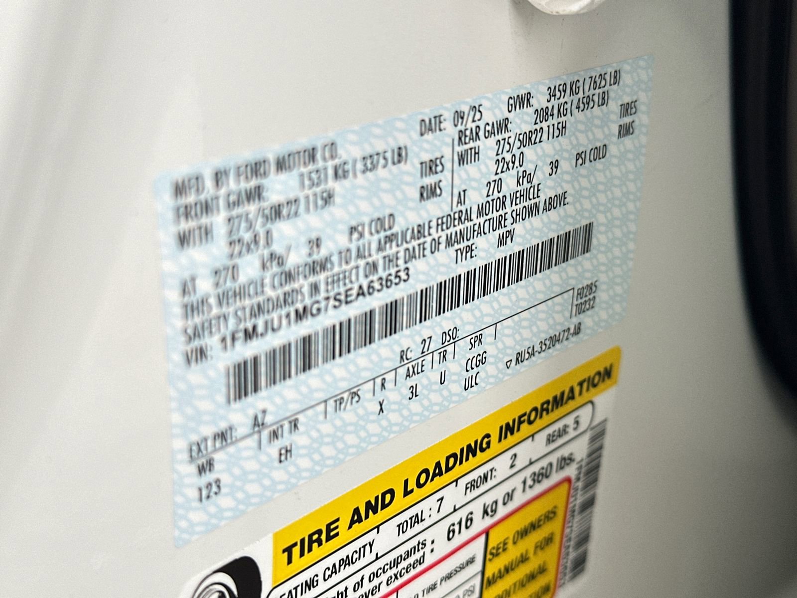 New 2025 Ford Expedition Platinum w/ Stealth Performance Package image 41