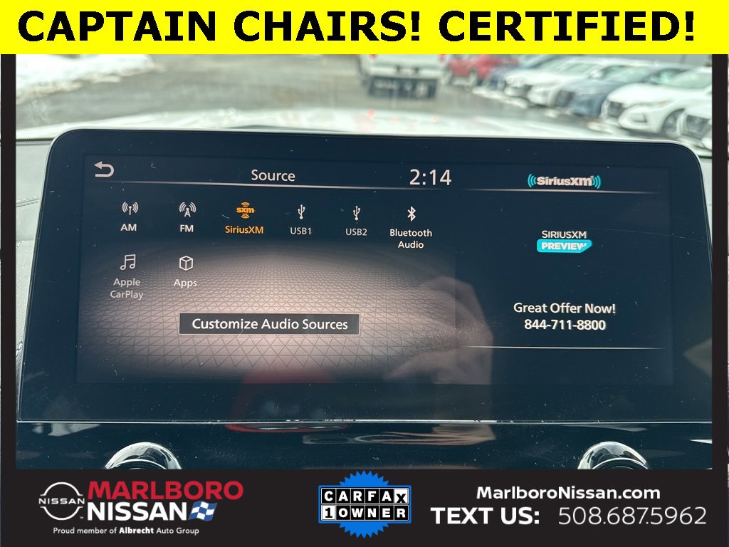 Certified 2024 Nissan Armada Platinum w/ Captain's Chairs Package image 32