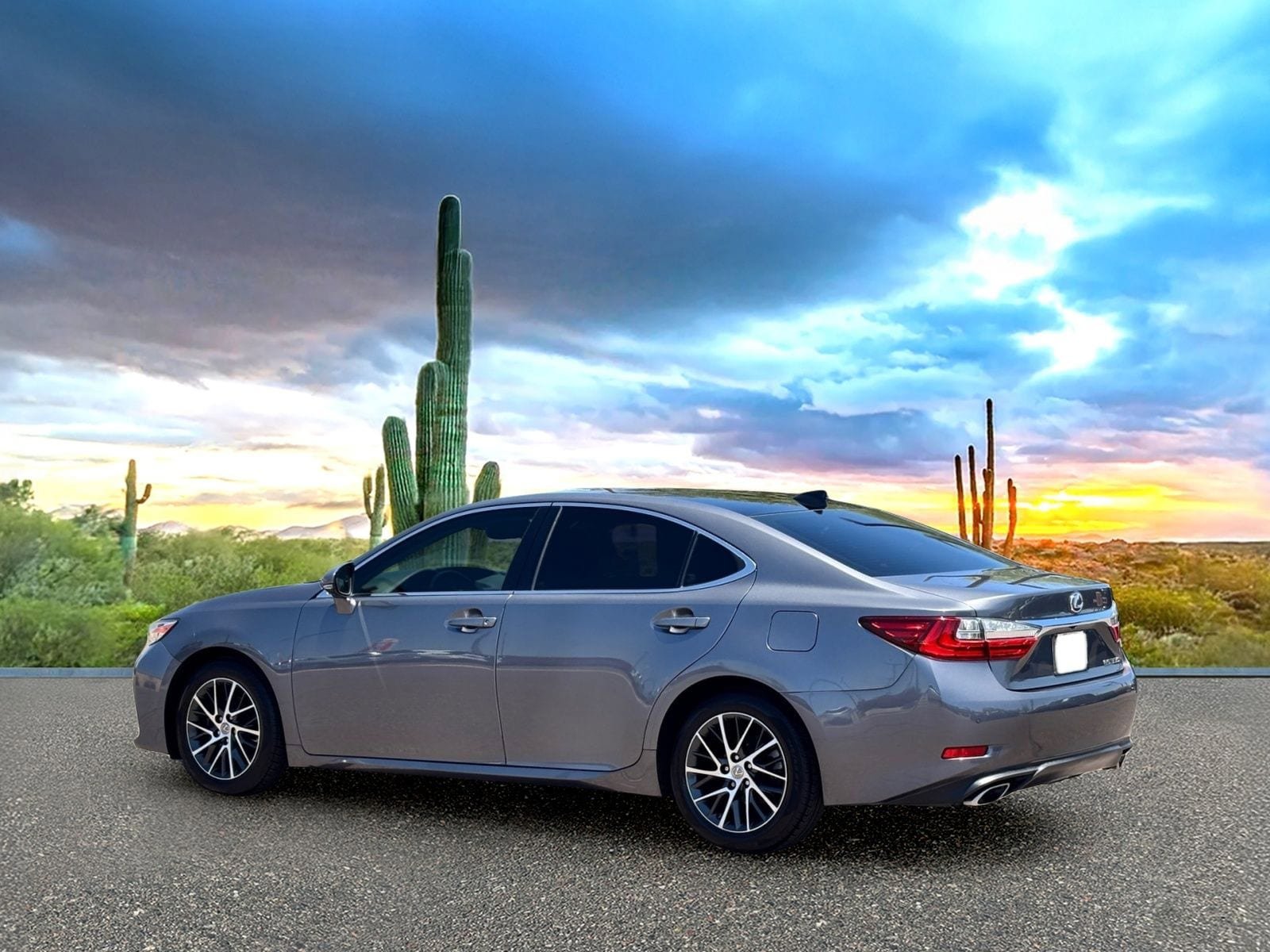 Used 2018 Lexus ES 350 w/ Luxury Package w/Wood Trim FWD image 4