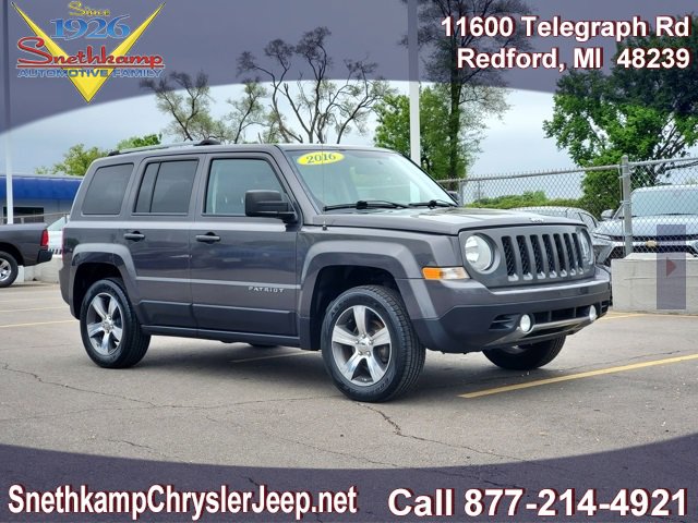 Certified 2016 Jeep Patriot High Altitude