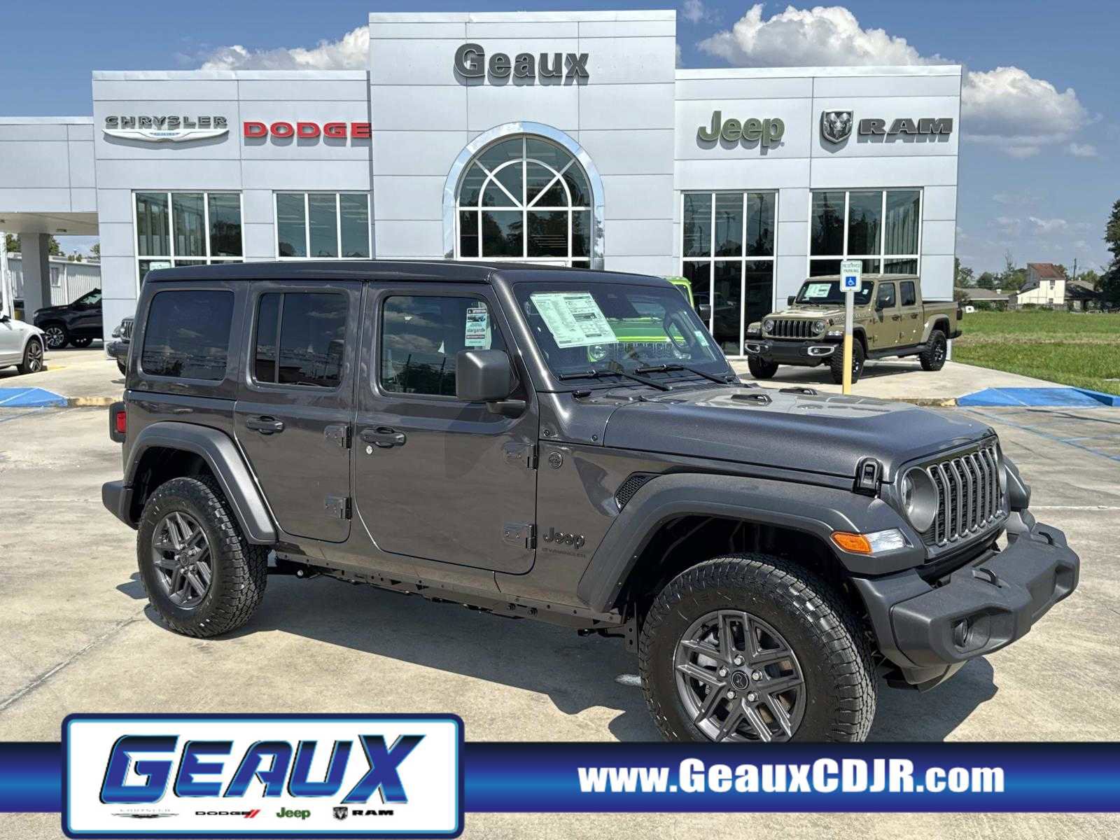 New 2025 Jeep Wrangler Sport S