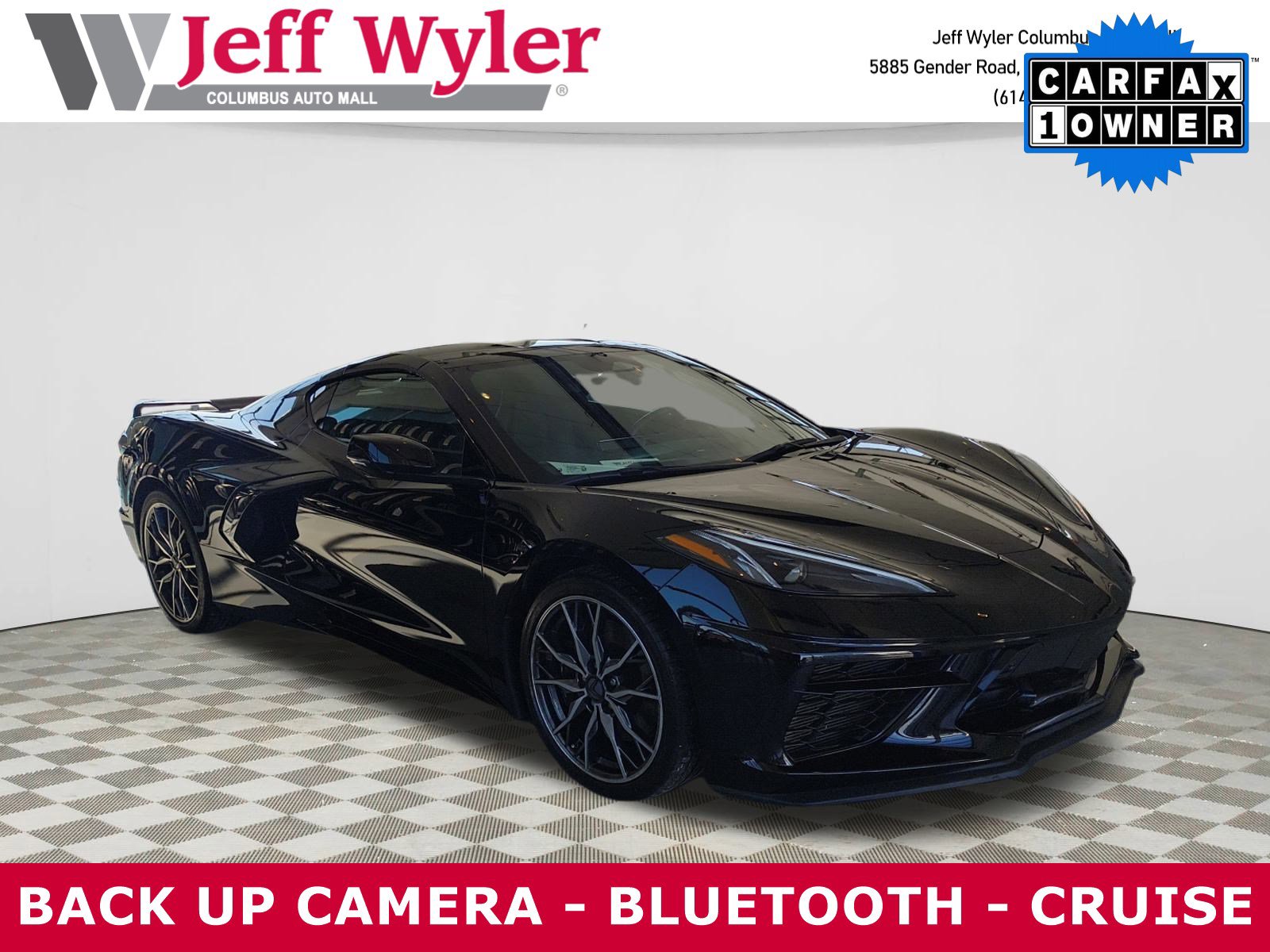 Used 2024 Chevrolet Corvette Stingray Preferred Cpe w/ Z51 Performance Package image 1