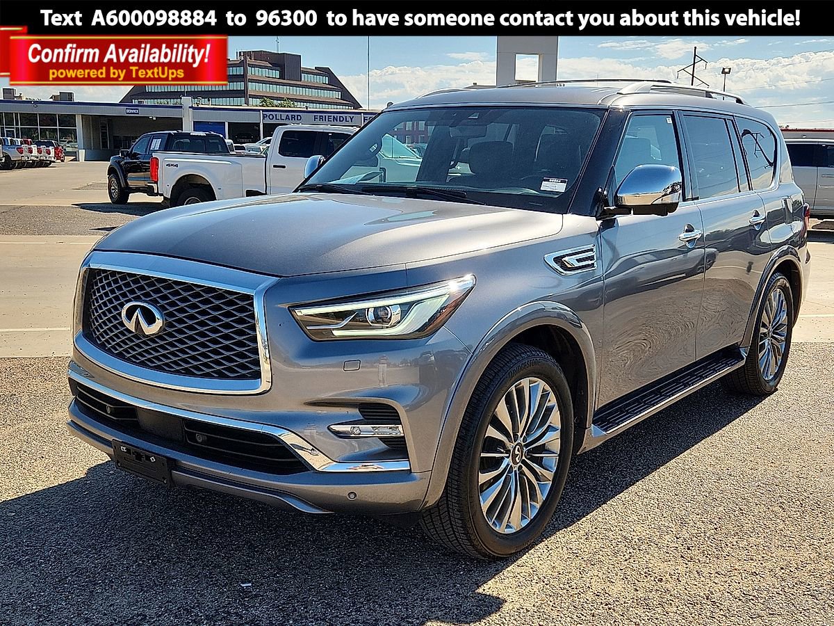 Used 2021 INFINITI QX80 Sensory w/ Cargo Package image 1