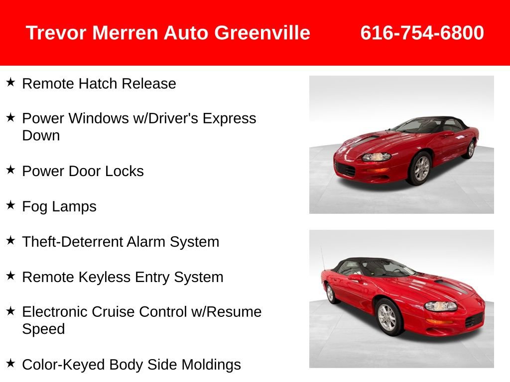 Used 2002 Chevrolet Camaro LT image 19