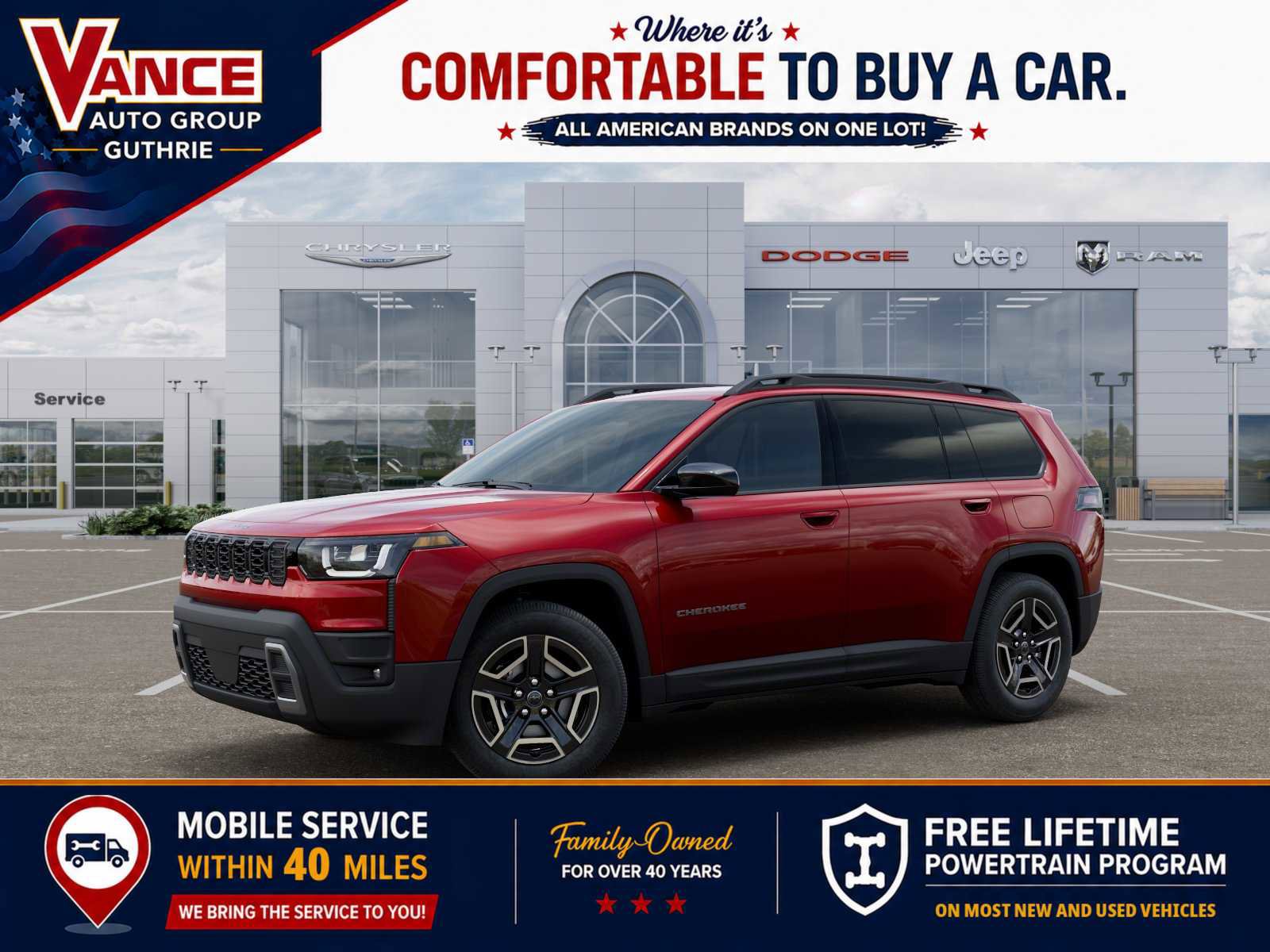 New 2026 Jeep Cherokee Laredo AWD/4WD image 2