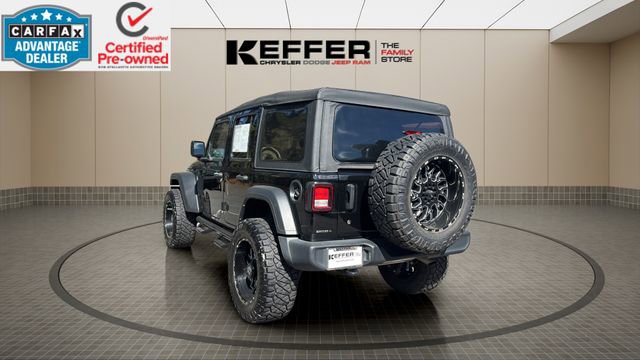 Certified 2022 Jeep Wrangler Unlimited Sport image 3