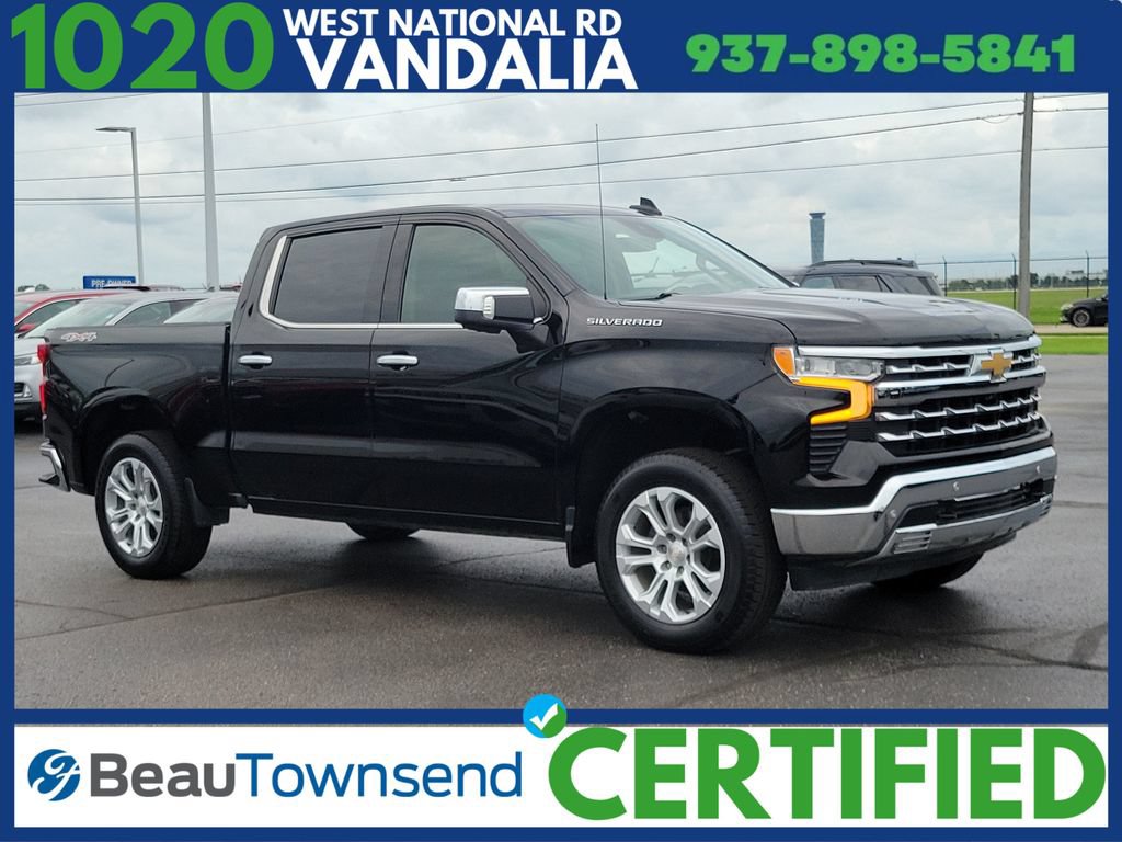 Used 2022 Chevrolet Silverado 1500 LTZ w/ LTZ Convenience Package II AWD/4WD 360° Tour