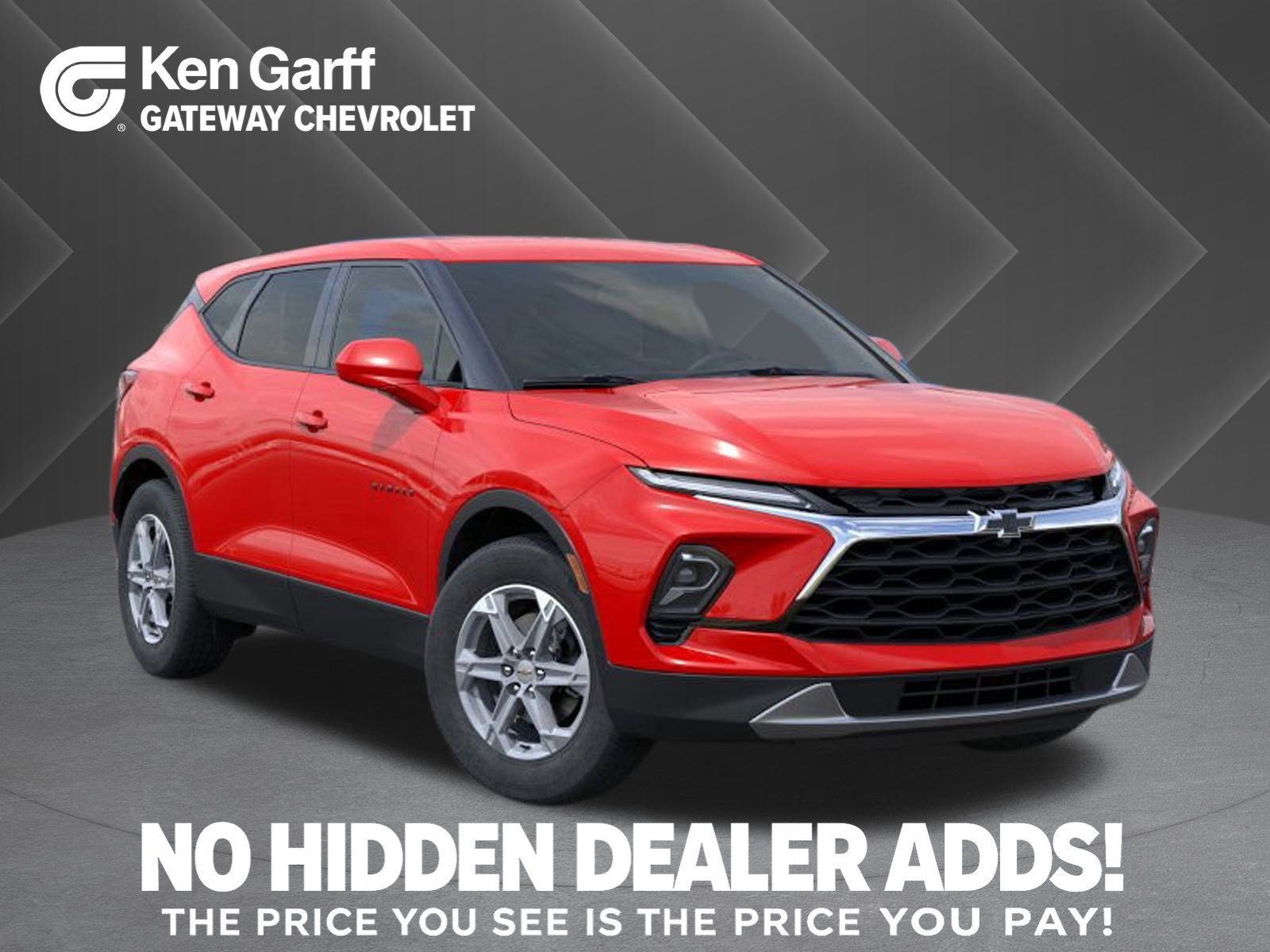 New 2026 Chevrolet Blazer LT w/ LPO, Black Grille Bar Package