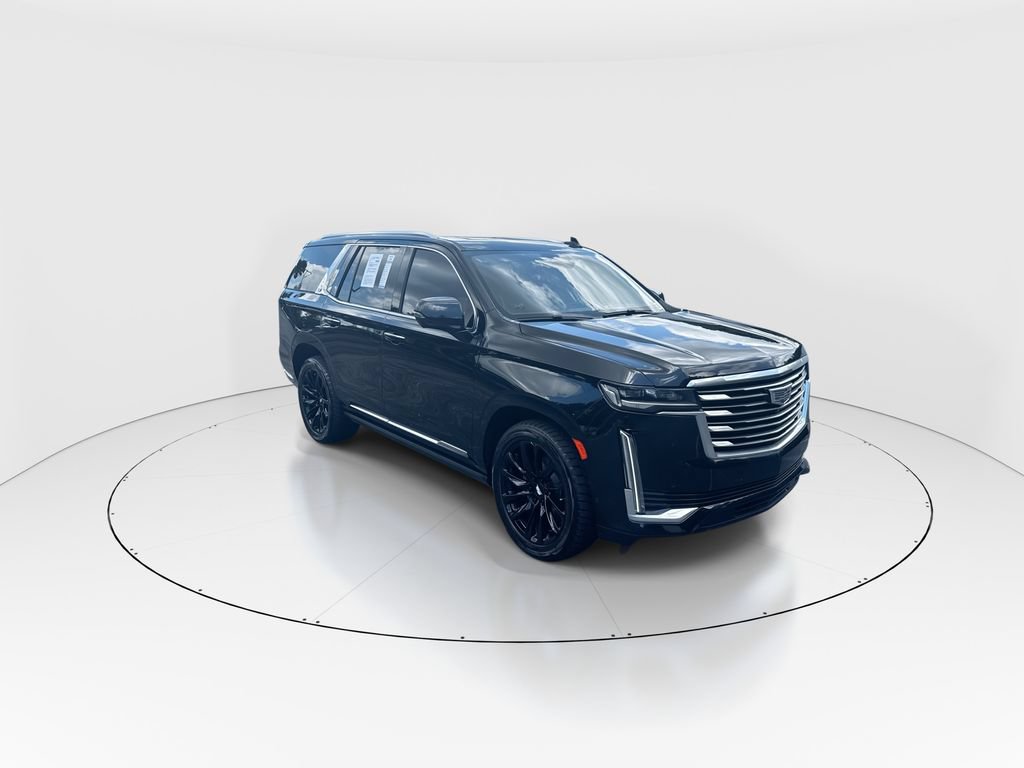 Used 2022 Cadillac Escalade Premium Luxury Platinum w/ Heavy-Duty Trailer Package AWD/4WD image 2
