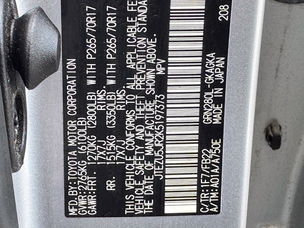 Used 2019 Toyota 4Runner SR5 RWD image 39