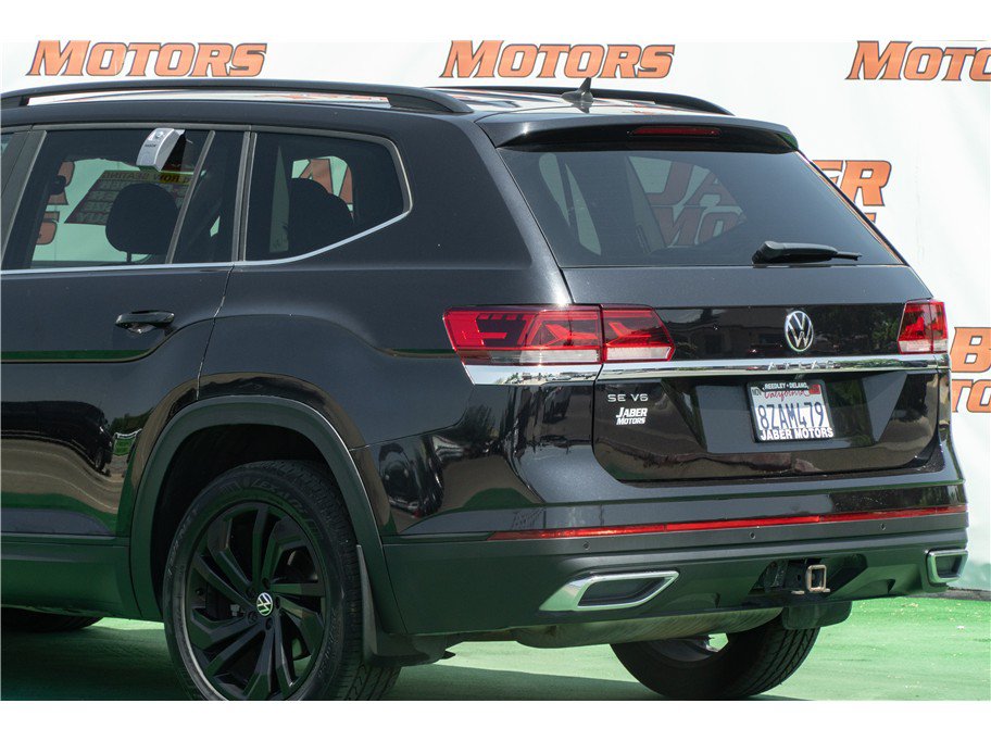 Used 2022 Volkswagen Atlas SE w/ Black Wheel Package FWD image 17