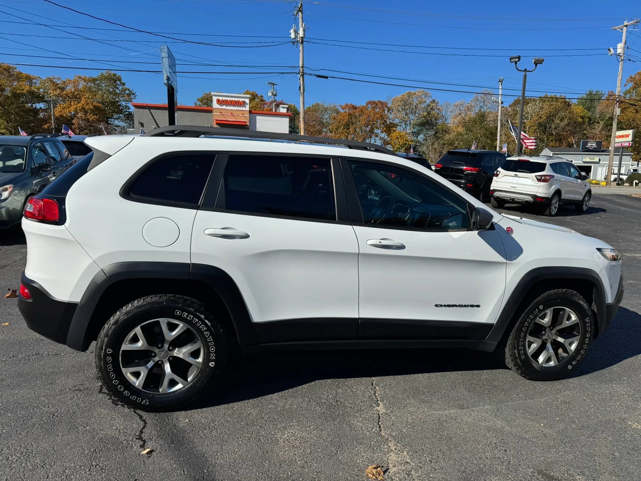 Used 2015 Jeep Cherokee Trailhawk w/ Comfort/Convenience Group AWD/4WD image 8
