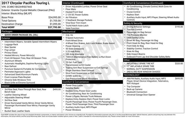 Used 2017 Chrysler Pacifica Touring-L image 14