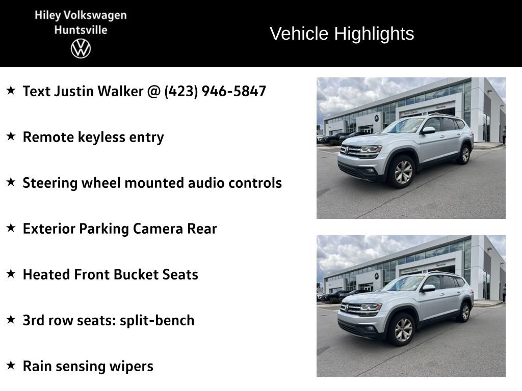 Used 2018 Volkswagen Atlas SE FWD image 6