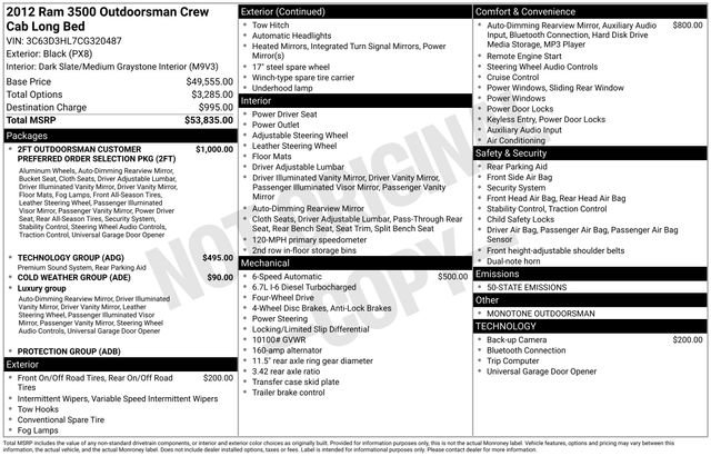 Used 2012 RAM 3500 SLT image 4