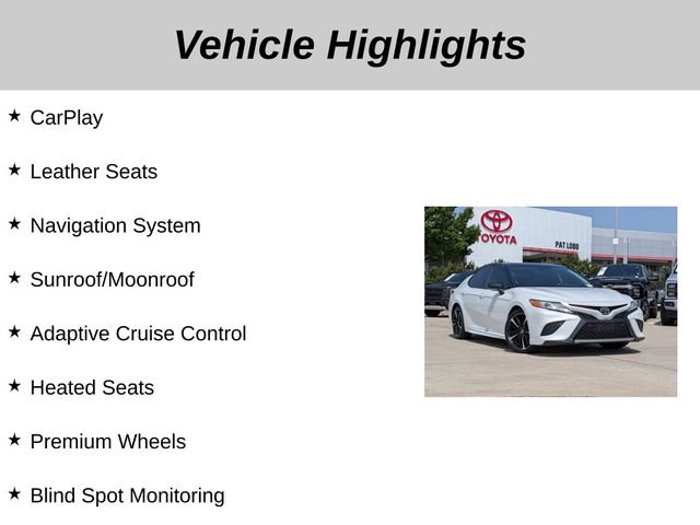 Used 2020 Toyota Camry XSE w/ Driver Assist Package image 5