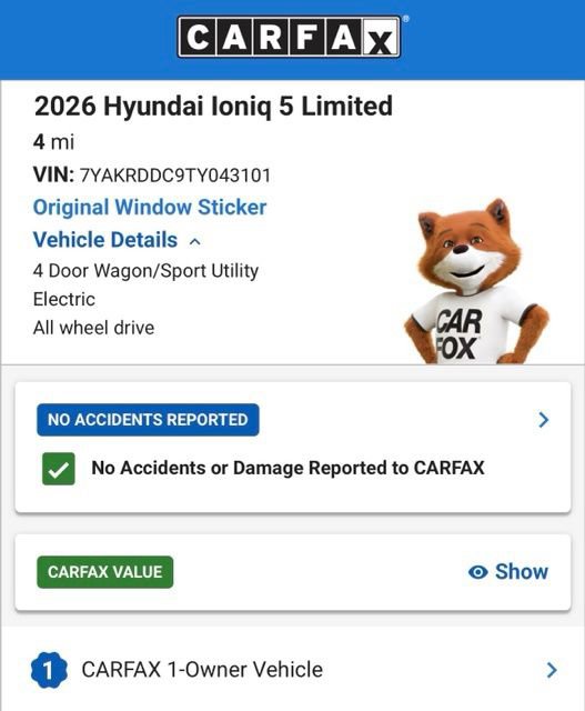 Used 2026 Hyundai Ioniq 5 Limited AWD/4WD image 6